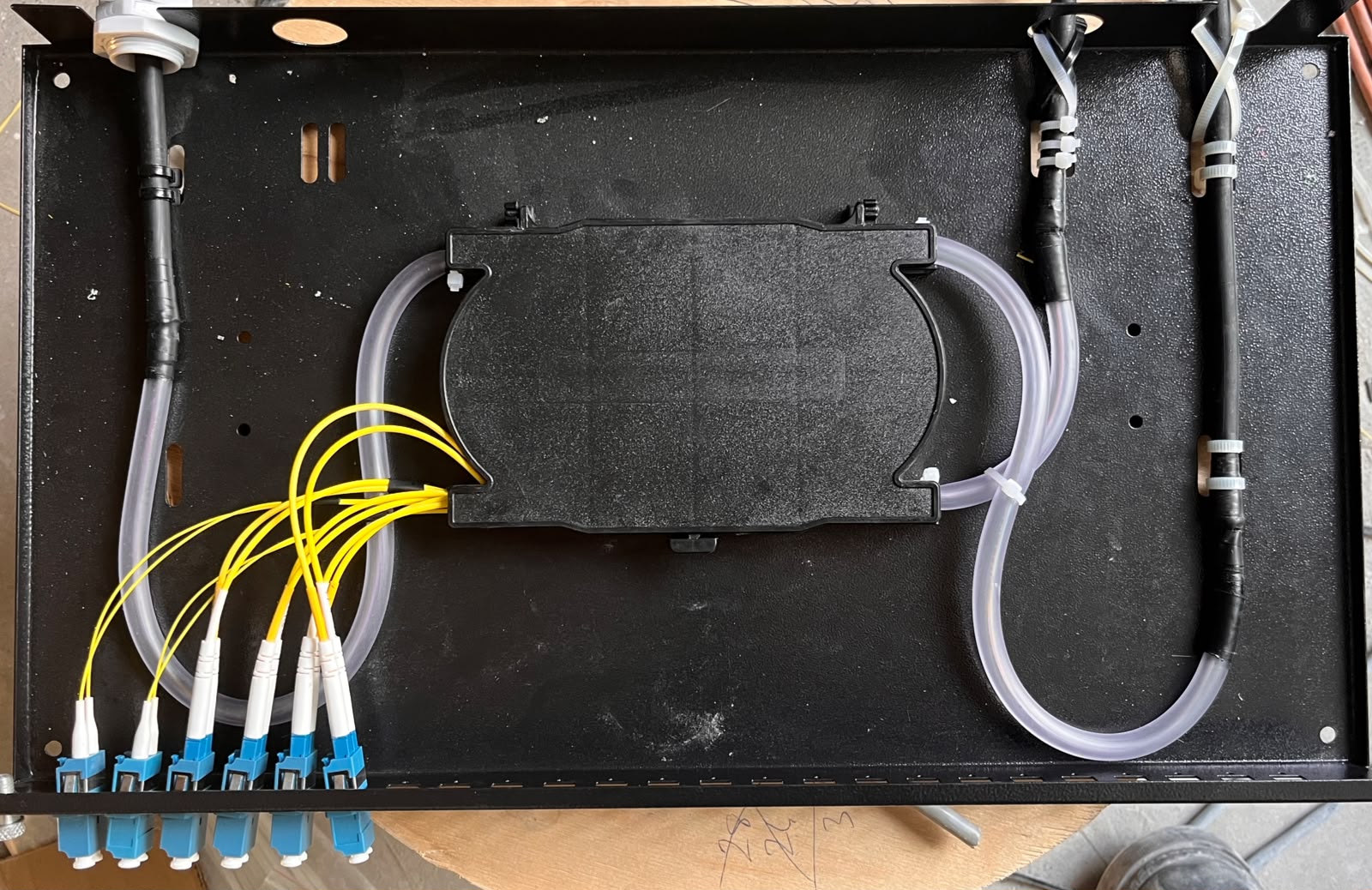 Profesyonel fiber altyapı uygulaması
